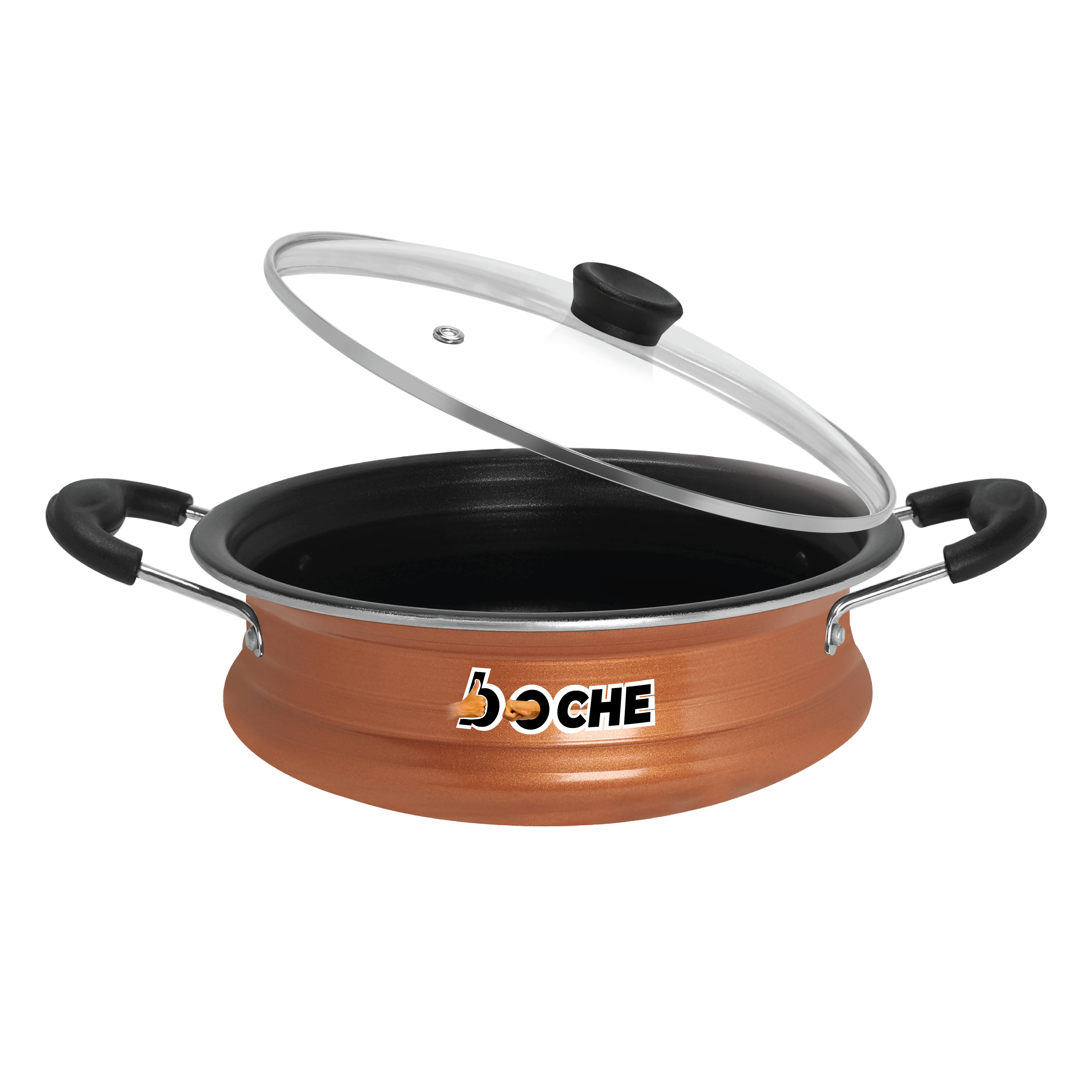 Boche Urali With Glass Lid